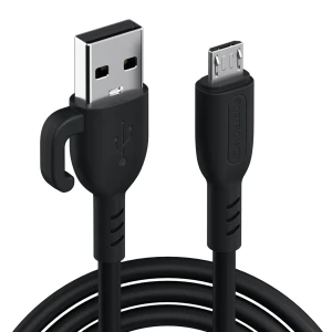 Konnect Core 3 - USB TO Micro 3.0A Max Output | 1M Cable Length | Strong PVC Material | Fast Data Sync