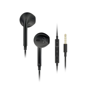 FINGERS SoundReflex W5 (3.5 mm) Wired in-Ear Headphones – Powerful Bass & Clear Sound, Earphone with in-Built Mic for Calling and Recording Compatible with Smartphones, Laptops