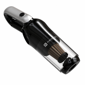 Portronics Mopcop 3 Rechargeable Handheld Vacuum Cleaner for Home & Car, Cordless Dry Vacuum with Washable HEPA Filter, Multi-Function Nozzles & Floor Brush - (Black)