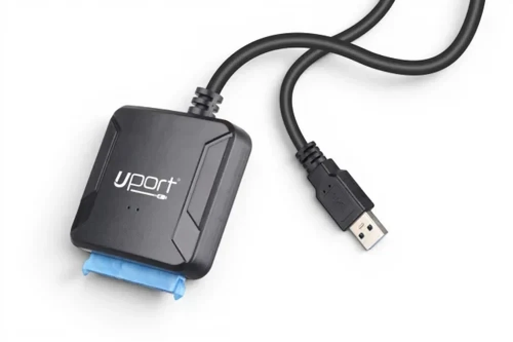 UPORT USB 3.0 to SATA III Adapter Cable, SATA to USB Converter for 2.5" & 3.5" HDD SSD, 6Gbps with UASP Support