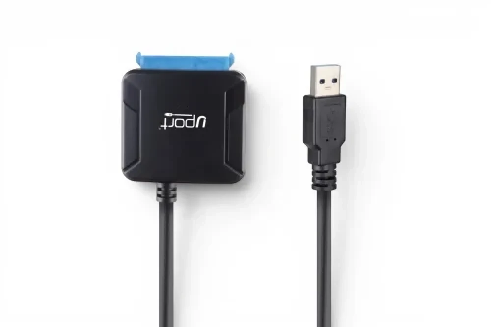 UPORT USB 3.0 to SATA III Adapter Cable, SATA to USB Converter for 2.5" & 3.5" HDD SSD, 6Gbps with UASP Support