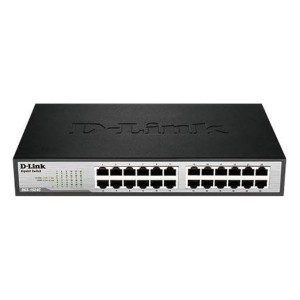 D-Link DGS-1024C 24-Port Gigabit Unmanaged Desktop and Rackmount Switch