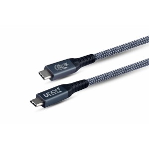 UPORT USB Type-C to Type-C Cable 1.8M, 8K 40Gbps High-Speed Data Transfer Cable, USB-C M/M Cable for Laptop, PC, Monitor & Devices