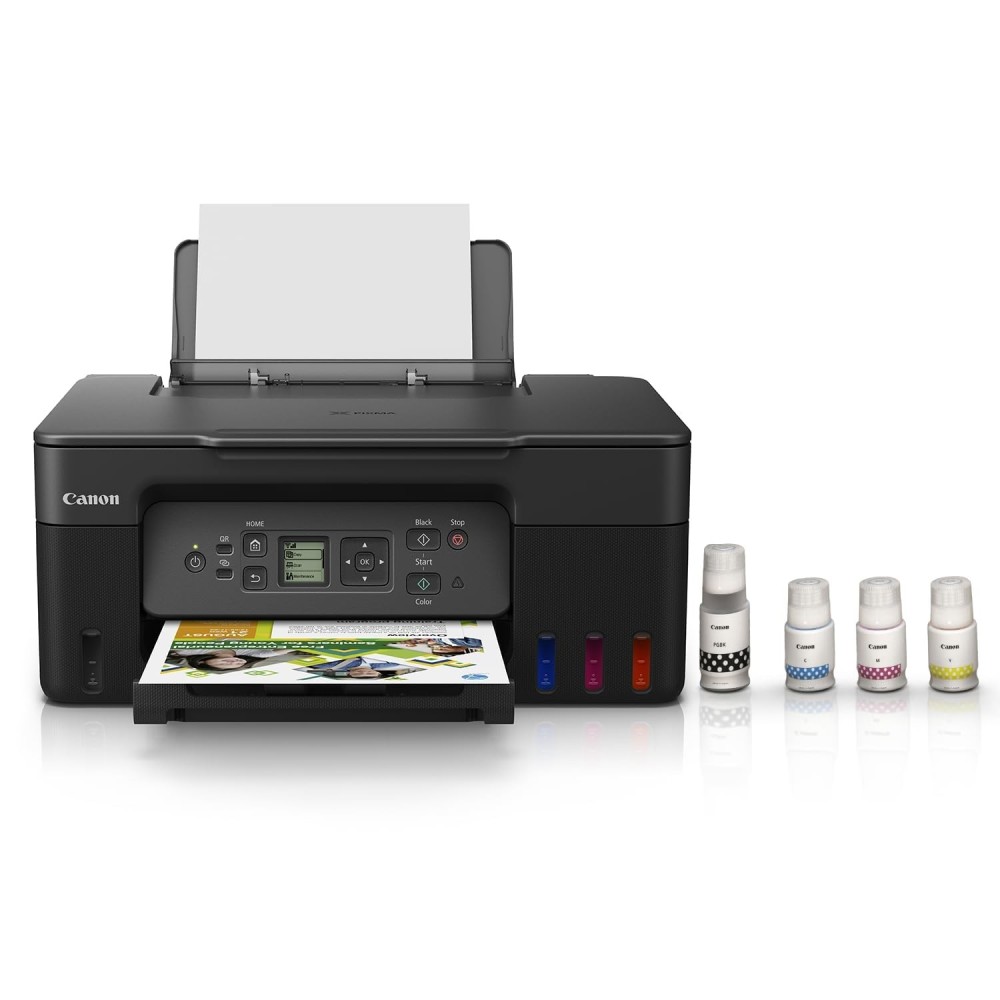 Canon PIXMA INK EFFICIENT G3770 Multi-function WiFi Color Ink Tank Printer for (Print/Copy/Scan)