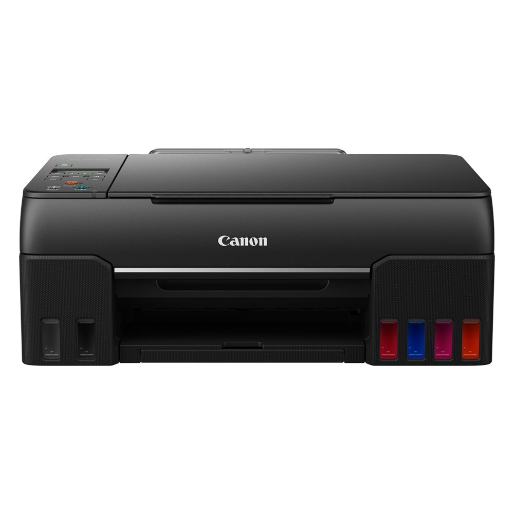 Canon PIXMA MegaTank G670 6 Colour, Print,Scan,Copy, High Volume Printing Photo Printer, User Replaceable Print Heads & Maintainence Cartridge.