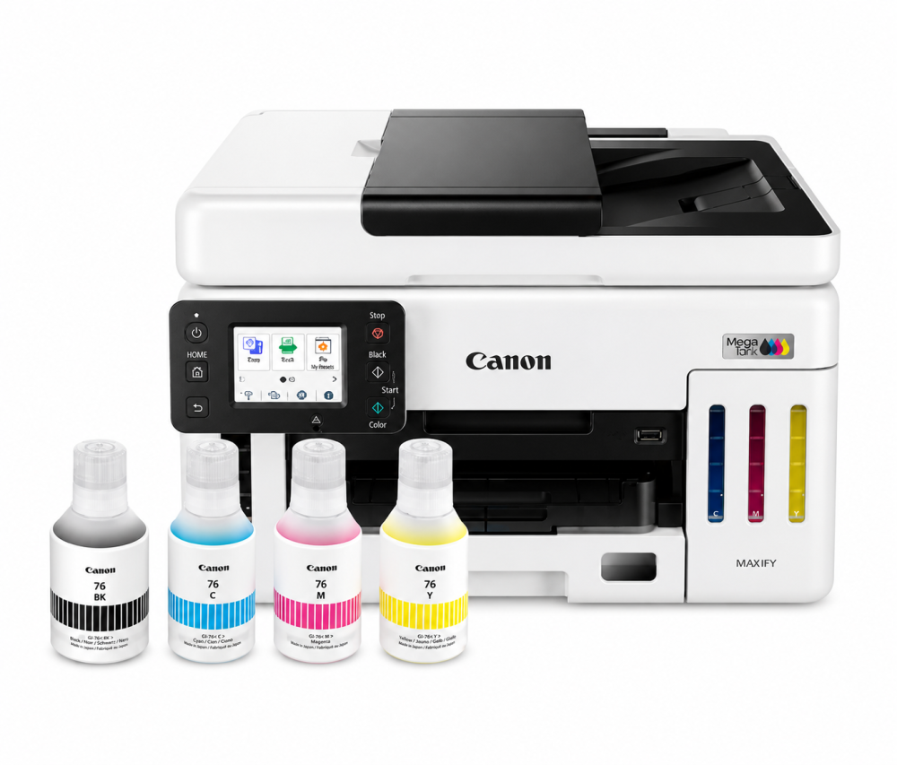 Canon MAXIFY MegaTank GX6170 Multi-function WiFi Color Ink-Efficient Printer