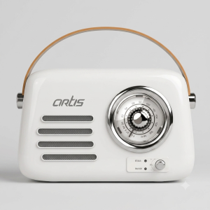 Artis BT15 Retro Portable Wireless Bluetooth Speaker with Analog Control FM/USB & AUX Input (14W RMS Output)