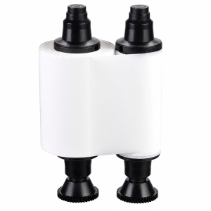 Evolis RCT015NAA Monochrome Ribbon – White Printer Ribbon for Evolis ID Card Printers | Genuine OEM Ribbon | High-Quality Card Printing