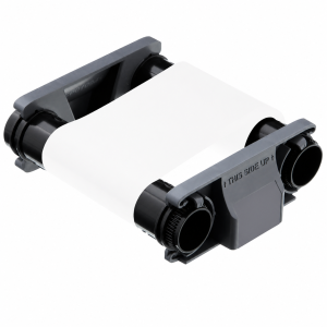 ‎Evolis - Edikio White Monochrome Ribbon 500 Prints | Food-Safe Ribbon for Edikio Access Card Printer | Genuine OEM