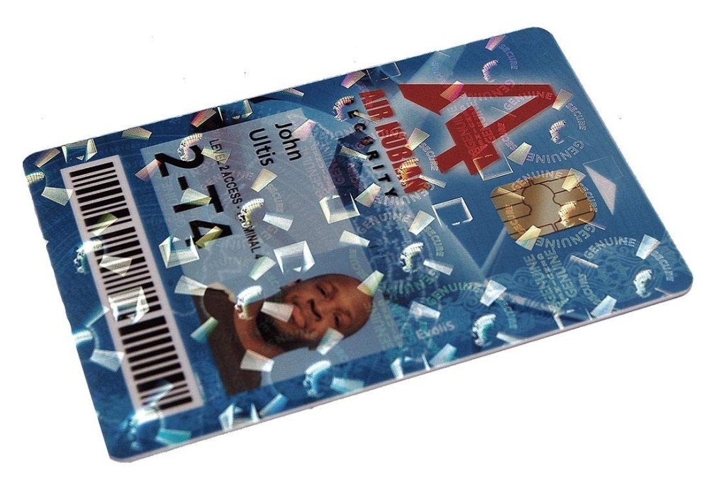 Evolis RVA022NAA Globes Holographic Overlay Varnish Ribbon – 400 Prints | Genuine OEM Security Ribbon for Primacy, ID Card Printers