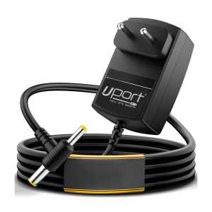 UPORT 12V 1A CCTV DVR Power Adapter 24W, DC Pin 2 Pin Type D Power Supply for DVR Systems