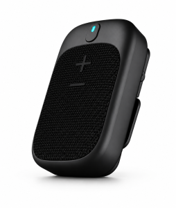 Portronics Talk Four 2W Wearable Bluetooth Speaker with Mic, Magnetic/Spring Clip-On, Upto 10Hours Playtime, IPX5 Water/Dust Resistant, Bluetooth 5.3v, Big Buttons, Portable Speaker with Microphone