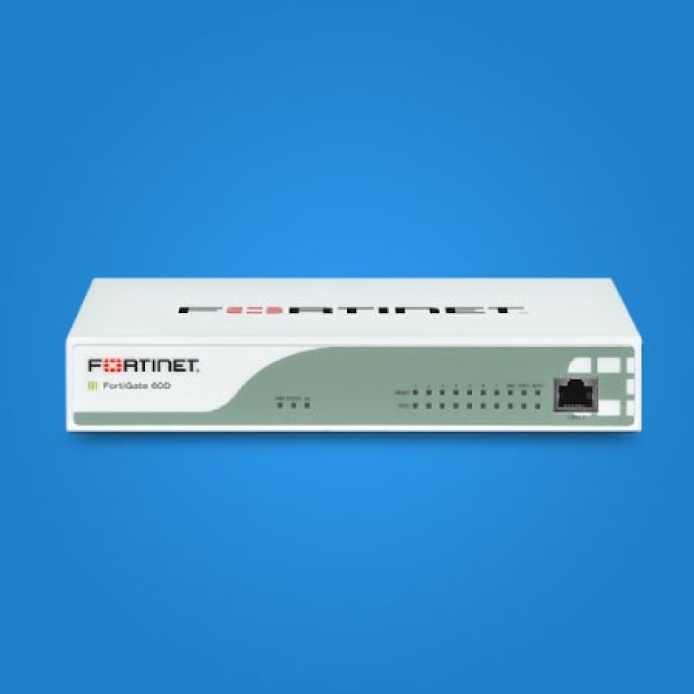 Fortinet FortiGate-60D-POE Firewall Appliance