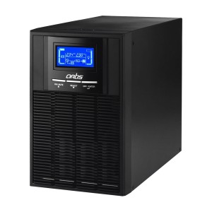 Artis 1KVA Online High Frequency Pure Sine Wave UPS. 2x9Ah Built in Batteries (BIB), LCD Display, Overload Protection(OVPD). 3 Output sockets. Generator Compatible. BIS Certified Online UPS