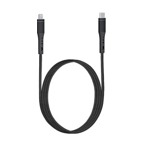 FINGERS Herculean-CL5 (Worlds Toughest Cable, Type-C Mobile Cable Fast Charging (up to PD 27 W) & High-speed Data Transfer (up to 480 Mbps), 1 m long)