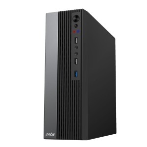 Artis Atom 3.0 Slim Computer Cabinet Support Micro ATX/ITX Motherboard,1 x 60 mm Fan with VIP 250 Watt Power Supply