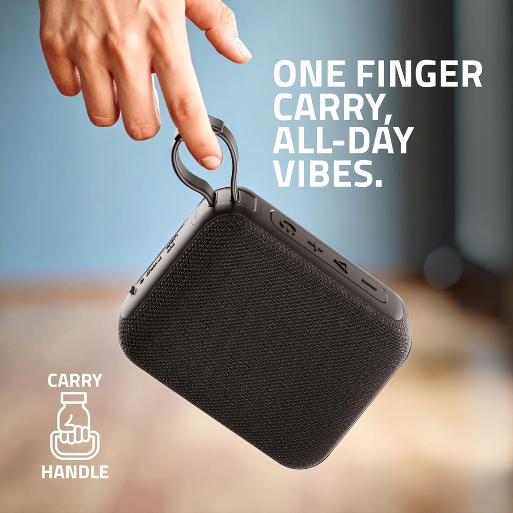 Artis BT09 Wireless Bluetooth Speaker with USB Input, TF Card Input and Hands Free Calling (Black)