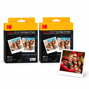 Kodak 4PASS Film Cartridge 4x4 Inch (120 Sheets) for Mini Shot 4 ERA
