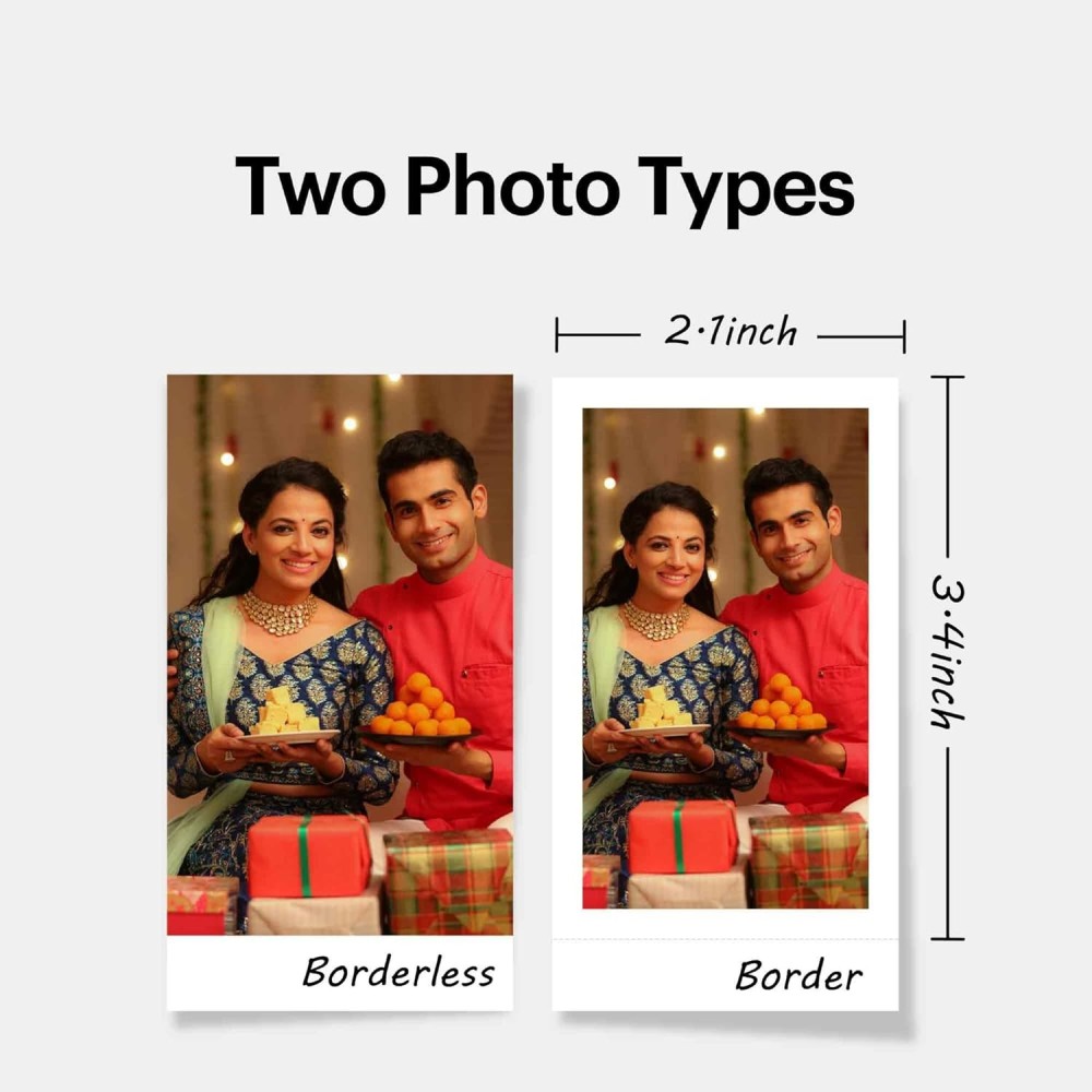KODAK Mini Shot 2 Retro 4PASS 2-in-1 Instant Camera & Photo Printer (2.1 x 3.4 Inch) with 68 Photo Sheets Gift Bundle – (White)