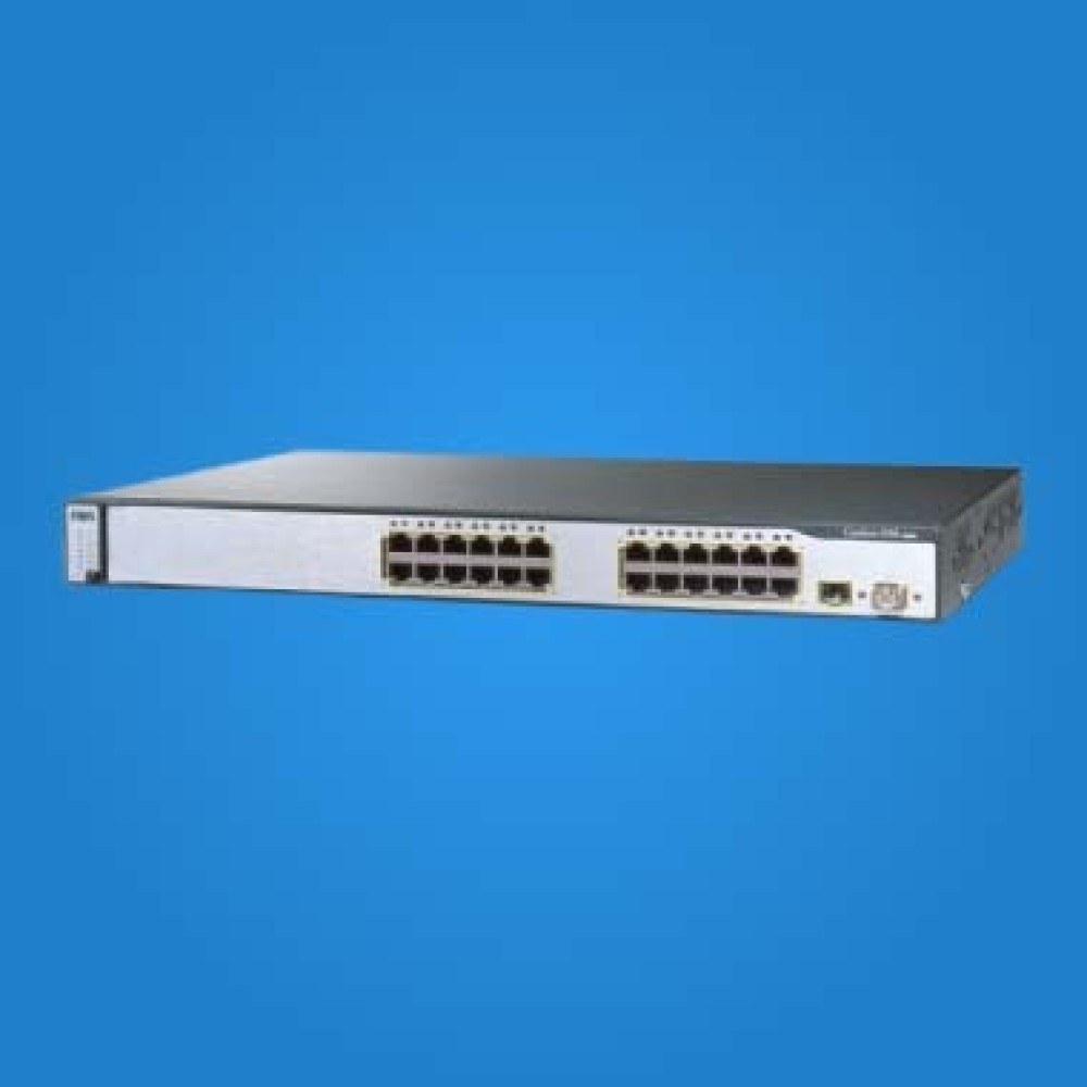 Cisco Catalyst WS-C3750 Managed Network Switch