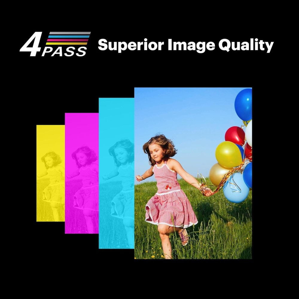KODAK Mini Shot 3 ERA 4PASS 2-in-1 Instant Camera and Photo Printer (Camera + 8 Sheets)-(Yellow)