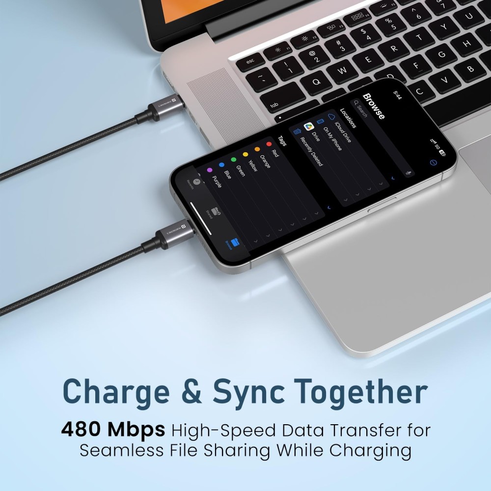 Portronics Pulse Line 3-in-1 Smart Wearable Cable