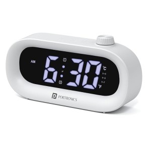 Portronics Glowtime Multi-Function LED Digital Alarm Clock