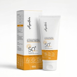 SPF 50+ PA++++ Ultra Glow Shield Sunscreen with Hyaluronic Acid, Kojic Acid & Zinc PCA