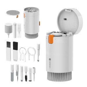 Portronics Clean G 20-in-1 Multipurpose Device Cleaning Kit for Laptop, Smartphone, Keyboard, Desktop & Earphones, Complete Electronics Cleaning Tool Set – (White)