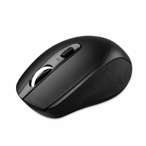 Portronics Toad 31 Wireless Mouse with 2.4 GHz Connectivity, USB Receiver, 10m Working Distance, Ergonomic Design, Auto Power Saving, Adjustable DPI for Laptop & PC - (Black)