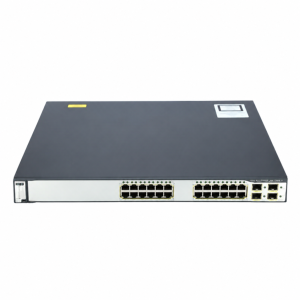 Cisco Catalyst 3750 Switch with 4 SFP Gigabit Ethernet Ports