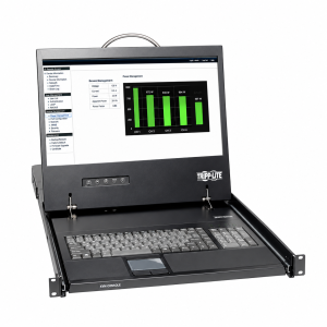 Tripp Lite B021-000-19 1U Rackmount KVM Console with 19" LCD