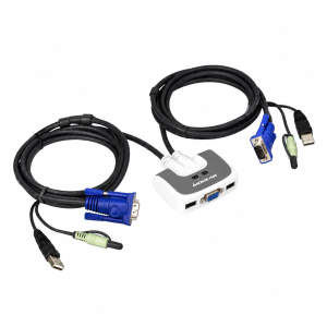 IOGEAR GCS632U 2-Port USB Plus KVM Switch