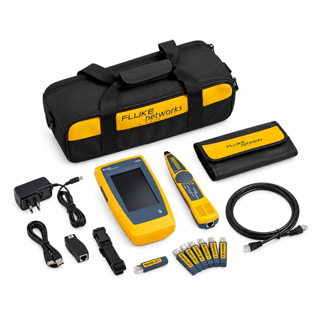 Fluke Networks LIQ-KIT LinkIQ Cable and Network Tester Kit Ethernet Cable Tester Network Connectivity Tester