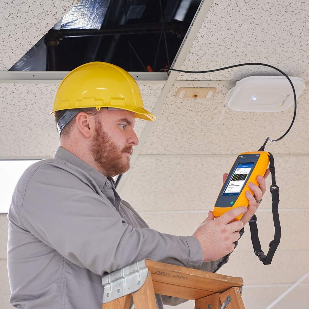 Fluke Networks LIQ-KIT LinkIQ Cable and Network Tester Kit Ethernet Cable Tester Network Connectivity Tester