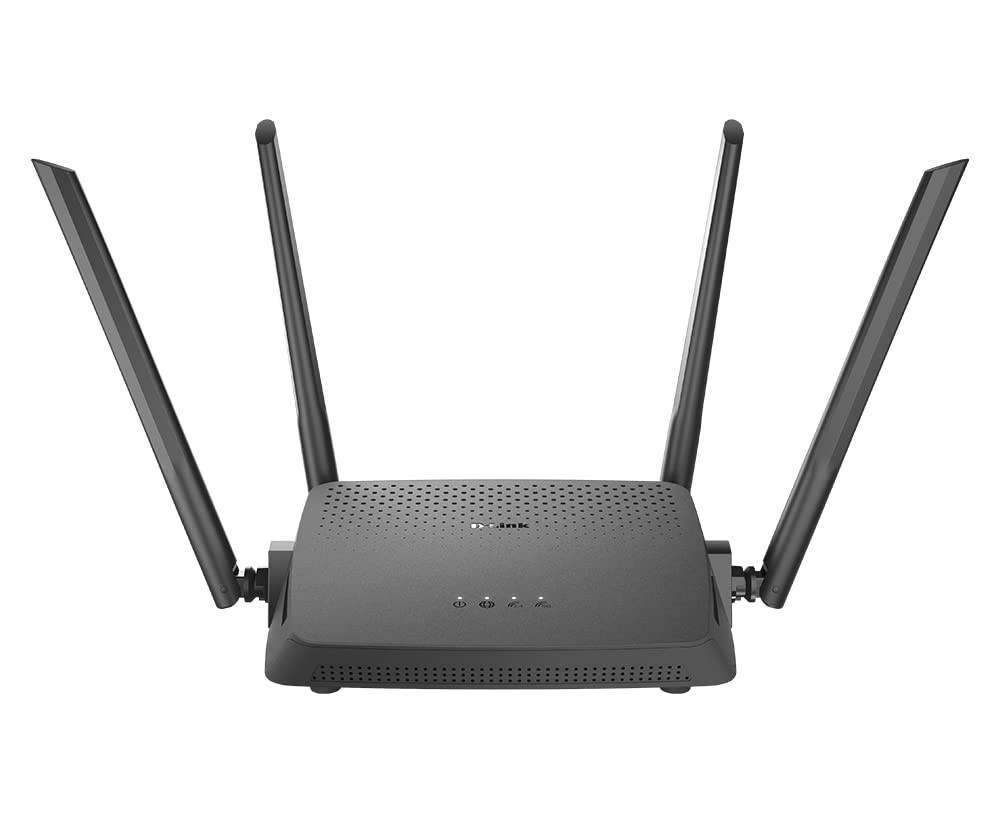 D-Link DIR-825 |High Speed 1200Mbps Dual Band Wi-Fi Router| Gigabit Ethernet Ports | High-Gain Antennas | Easy Setup |MTCTE Certified(Black)