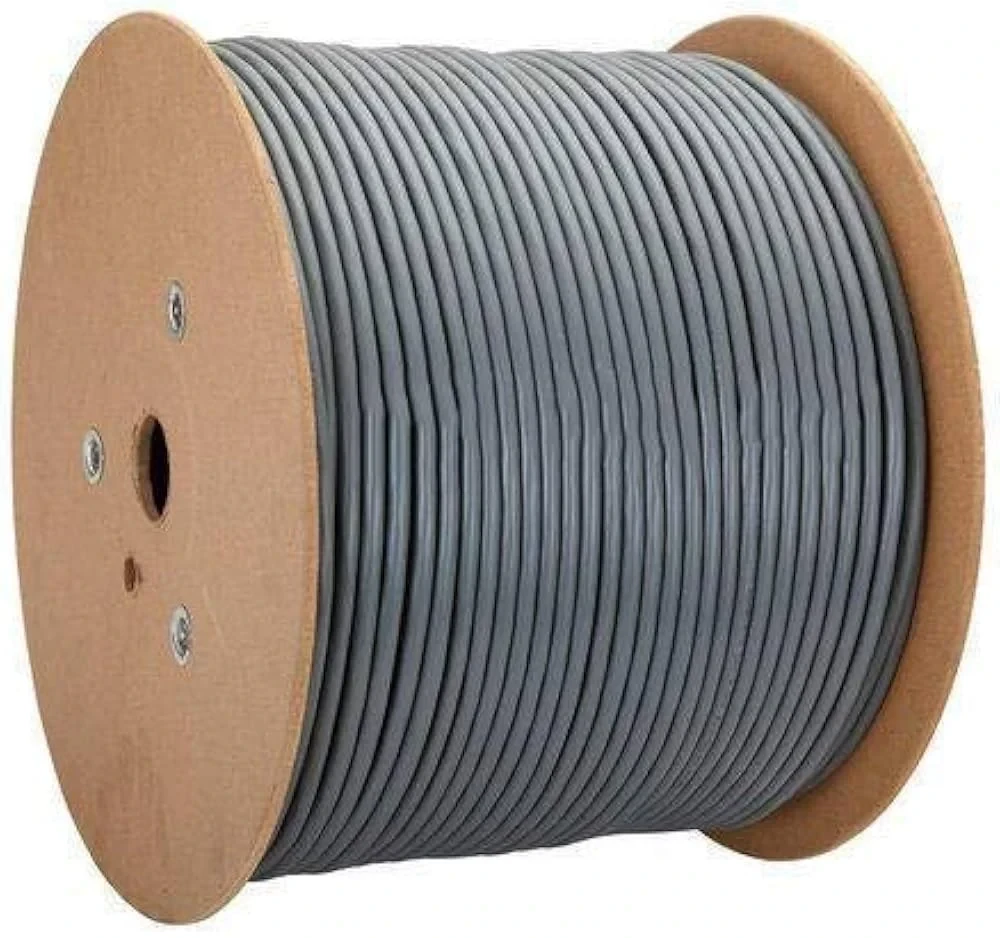 D-Link CAT6 SFTP LAN Cable Box 305M, 23 AWG Solid Copper, Gigabit Ethernet Network Cable, Grey (NCB-C6SGRYR-305)