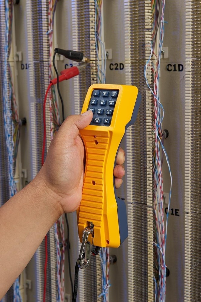 Fluke Networks 19800009 TS19 Test Set with ABN | Butt Set Telephone Line Tester