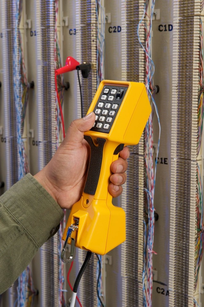 Fluke Networks TS22 Test Set 22800009 Telephone Line Tester with ABN | Genuine Telecom Butt Set