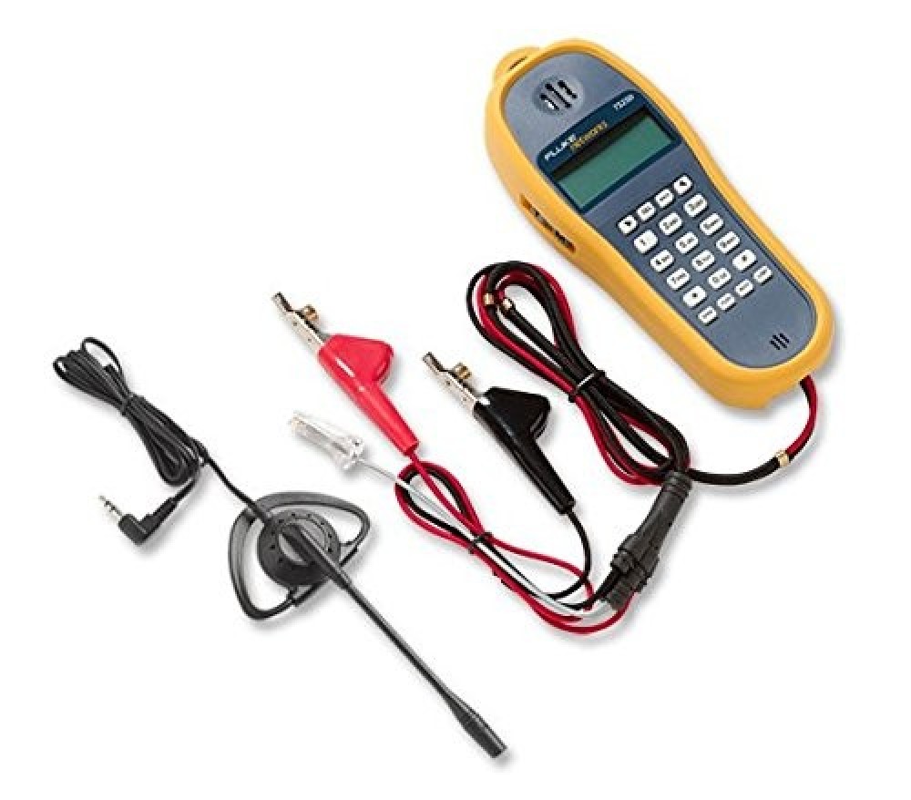 Fluke Networks TS25D Telephone Test Set | Butt Set Line Tester for Telecom & Telephone Line Testing