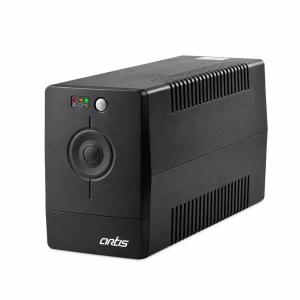 Artis PS-1000Eco 1000VA / 600W Line Interactive UPS with AVR (Automatic Voltage Regulation), Dual 12V 7Ah Batteries