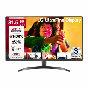 LG 32UR500K-B 32-Inch 4K UHD Computer Monitor with 3840 x 2160 Resolution, HDR10, Built-in Dual Speakers, OnScreen Control, Reader Mode, Flicker Safe & Borderless Design, HDMI x2 & DisplayPort – (Black)