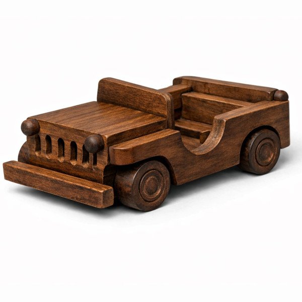 Wooden Toy Car 25D