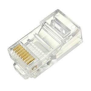 D-Link Cat 5 Rj 45 LAN Cable Connector Pack of 100(NPG-5E1TRA031)