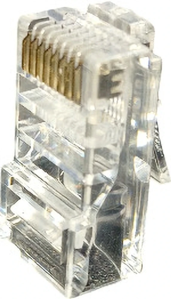 D-Link Cat 5 Rj 45 LAN Cable Connector Pack of 100(NPG-5E1TRA031)
