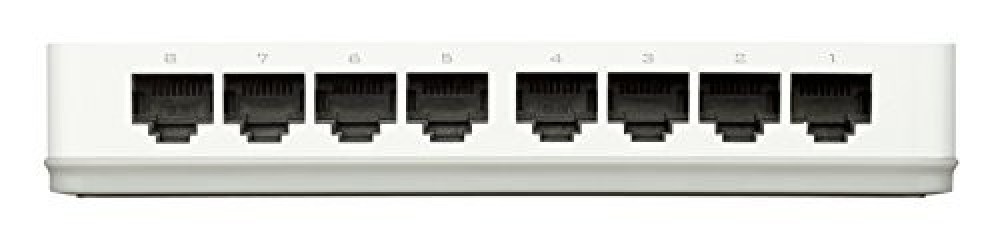 D-LINK DES-1008C 8-Port 10/100 Desktop Switch (White)
