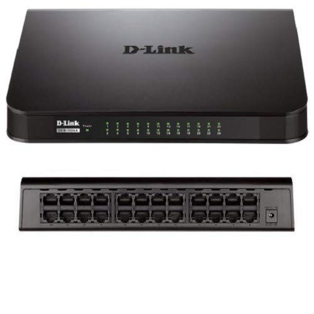 D-Link DES-1016A 16 Port 10/100 MBPS Switch (Black)