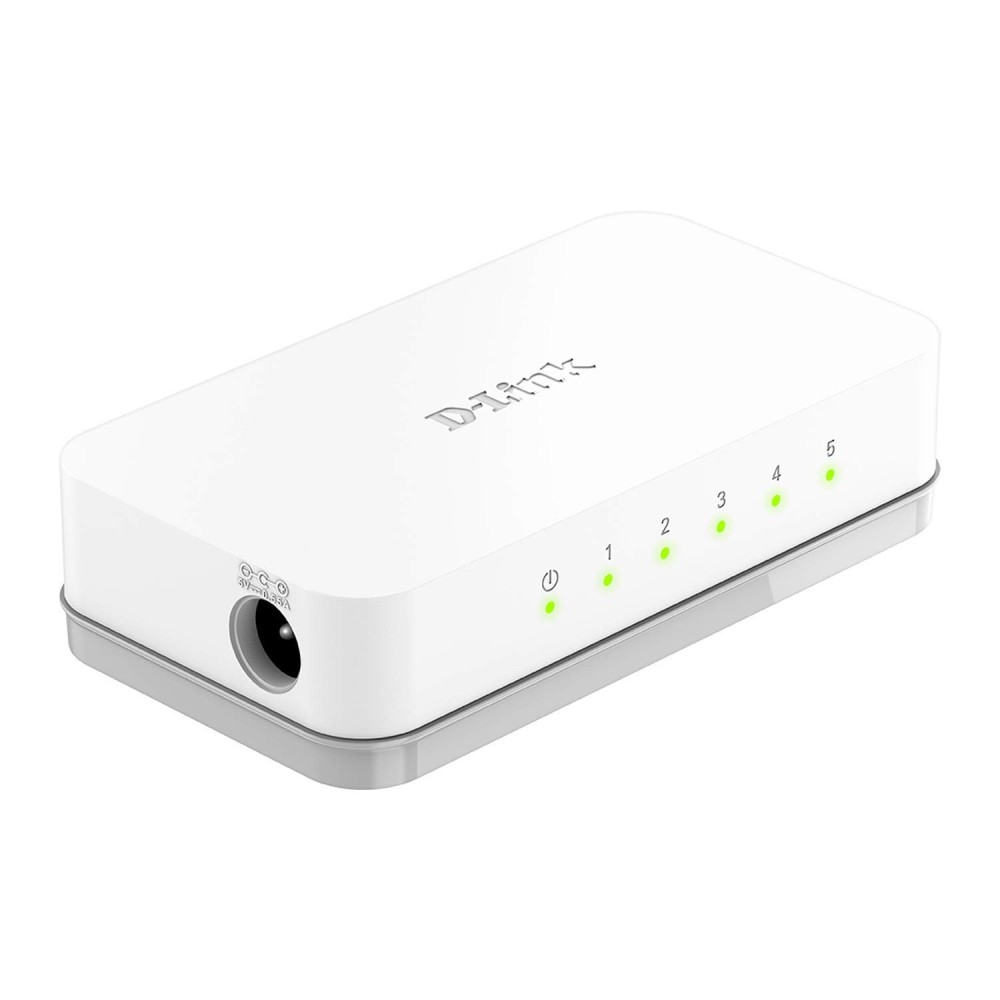 D-Link DES-1005A 5-Port 10/100 Switch (White)