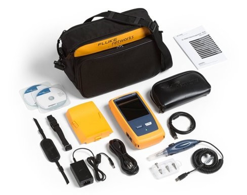 Fluke Networks FI-7000 FiberInspector™ Pro Fiber Optic Inspection Camera | Automated Fiber End Face Tester