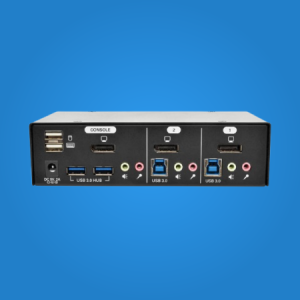 Tripp Lite B004-DPUA2-K 2-Port DisplayPort KVM Switch with Audio & USB 3.0 Hub